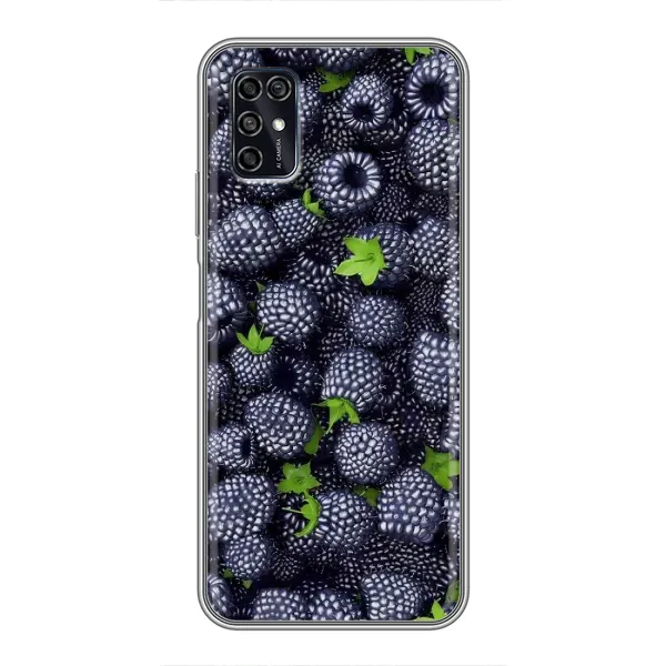 Чехол с принтом «Ежевика» для ZTE Blade V2020 Smart