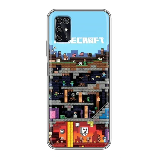 Чехол с принтом «фон Minecraft» для ZTE Blade V2020 Smart Чехол с принтом «фон Minecraft» для ZTE Blade V2020 Smart