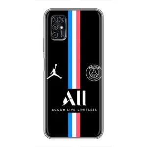 Чохли PSG для ZTE Blade V2020 Smart (AlphaPrint) (футболка ПСЖ)