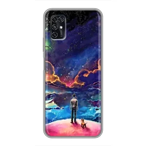 Космические Чехлы для ЗТЕ Блэйд В2020 Смарт (VPrint) (Галактический вид)