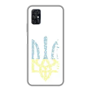 Чехлы для ZTE Blade V2020 Smart  Укр. Символика (AlphaPrint) (Герб из букв)