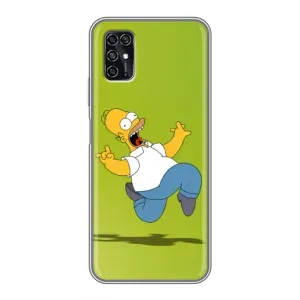 Чjхол з Сімпсонами для ZTE Blade V2020 Smart (VPrint) (Гомер Сімпсон)