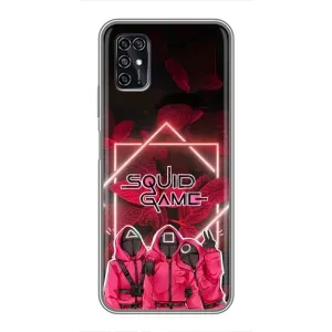 Чохол Гра в кальмара для ZTE Blade V2020 Smart (Охоронці Гра кальмара)