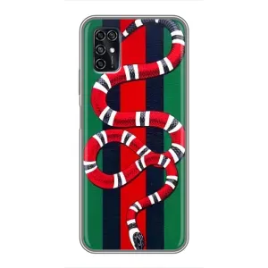 Чохли  GUCCI для ZTE Blade V2020 Smart (AlphaPrint) (Gucci змія)