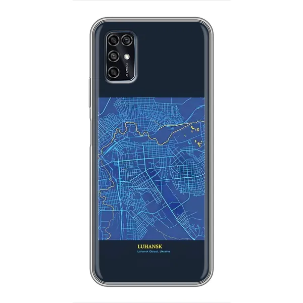 Чохол з принтом «Луганськ» для ZTE Blade V2020 Smart