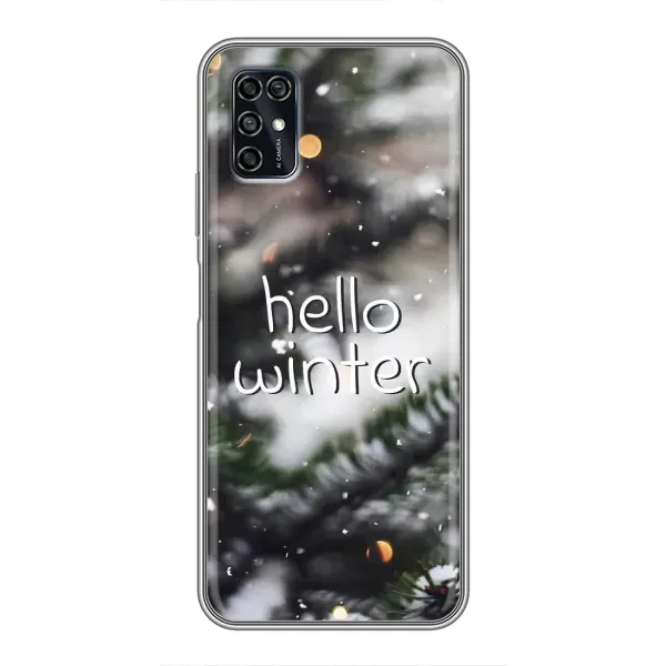 Чехол с принтом «Hello winter» для ZTE Blade V2020 Smart Чехол с принтом «Hello winter» для ZTE Blade V2020 Smart