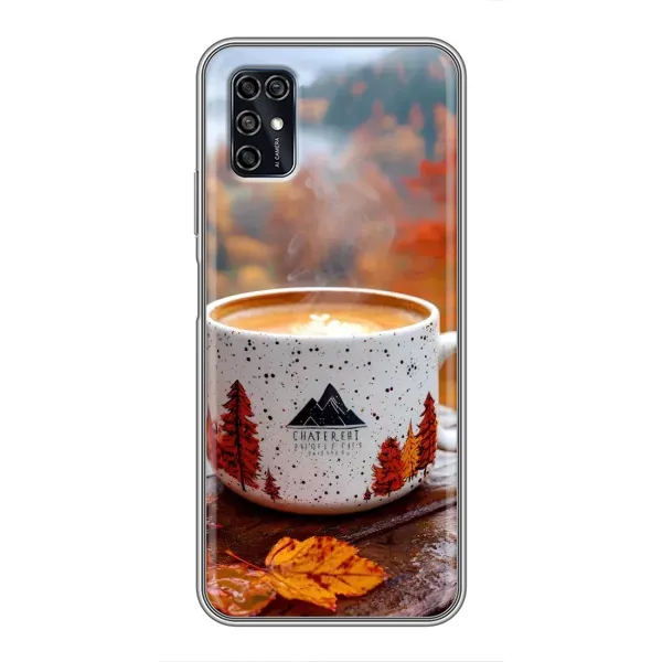 Чохол з принтом «Кава на природі» для ZTE Blade V2020 Smart Чохол з принтом «Кава на природі» для ZTE Blade V2020 Smart