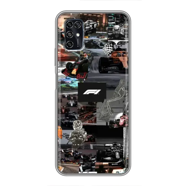 Чохол з принтом «Гоночний колаж Ф1» для ZTE Blade V2020 Smart Чохол з принтом «Гоночний колаж Ф1» для ZTE Blade V2020 Smart