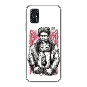 Чехлы для ZTE Blade V2020 Smart с принтом Тараса Шевченко (AlphaPrint) (Козак Шевченко)
