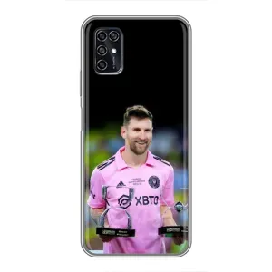 Чохли для ZTE Blade V2020 Smart - Лео Мессі Маямі (Кубки Мессі)