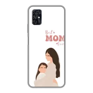 Чехлы для мамы на ZTE Blade V2020 Smart (Мама и дочка)
