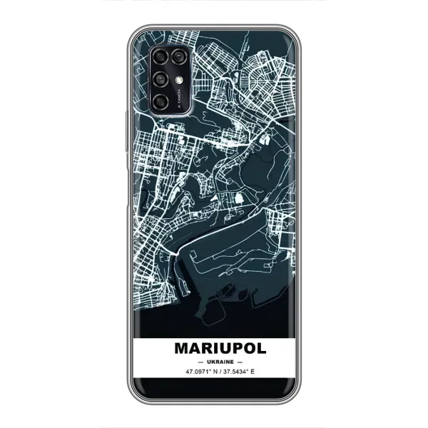 Чохол з принтом «Маріуполь» для ZTE Blade V2020 Smart