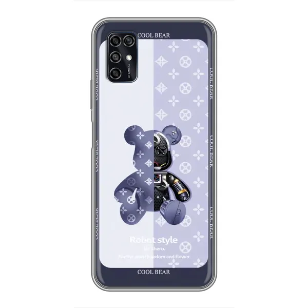 Чохол з принтом «Медведик LV» для ZTE Blade V2020 Smart Чохол з принтом «Медведик LV» для ZTE Blade V2020 Smart