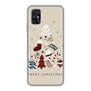 Різдвяні, Святкові Чохли для ZTE Blade V2020 Smart (Merry Christmas)
