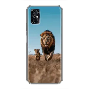 Чохол Король лев на ZTE Blade V2020 Smart (Мусафа та Сімба)