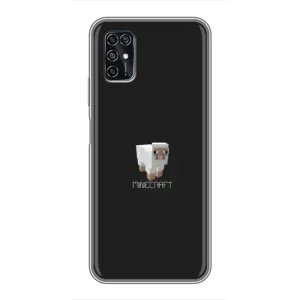 Чехол Майнкрафт на ZTE Blade V2020 Smart (AlphaPrint) Minecraft (Овечка Майнкрафт)