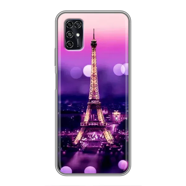 Чехол с принтом «Париж Башня» для ZTE Blade V2020 Smart