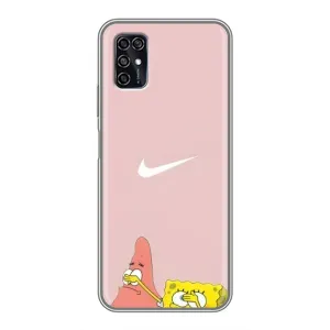 Чохол Губка Боб для ZTE Blade V2020 Smart (Патрік і Губка)