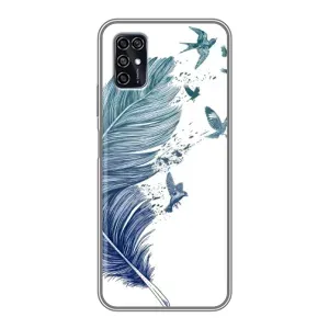 Чохол з картинкою (Стильні) ZTE Blade V2020 Smart - (AlphaPrint) (Перо)
