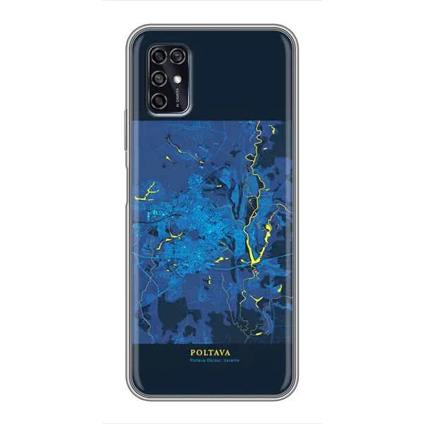Чохол з принтом «Полтава» для ZTE Blade V2020 Smart