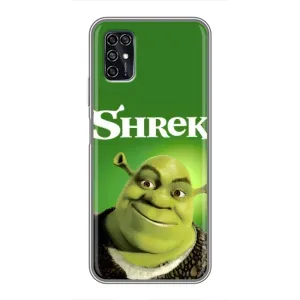 Чохол з мультфільмом Шрек на ZTE Blade V2020 Smart (Усміхнений Шрек)
