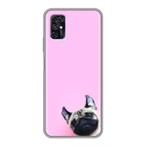 Чехлы с собаками для ZTE Blade V2020 Smart (VPrint) (Смешная собака)
