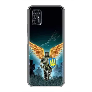 Чехлы с картинкой ЗСУ для ZTE Blade V2020 Smart (AlphaPrint) (Солдат ЗСУ)