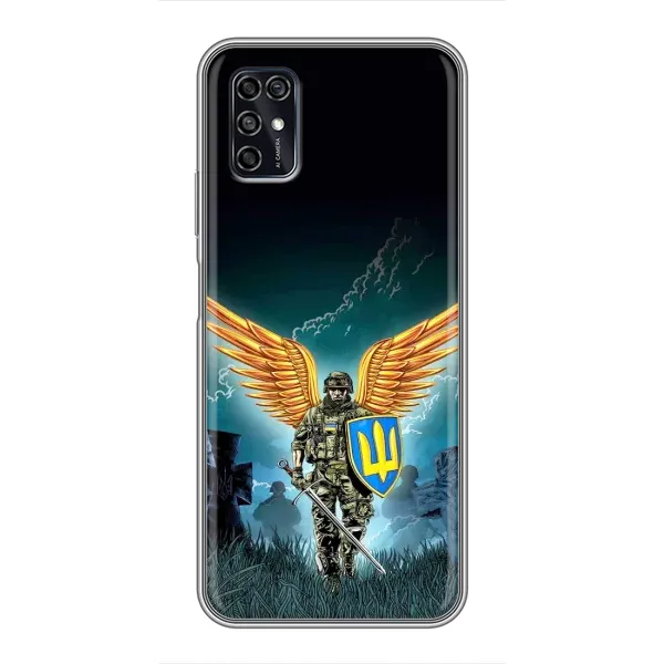 Чохол з принтом «Солдат ЗСУ» для ZTE Blade V2020 Smart Чохол з принтом «Солдат ЗСУ» для ZTE Blade V2020 Smart