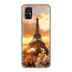Чохол Ейфелева Вежа ZTE Blade V2020 Smart - (AlphaPrint) (Сонячня вежа)