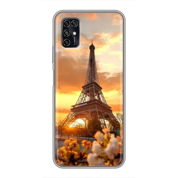 Чехол с принтом «Солнечная башня» для ZTE Blade V2020 Smart