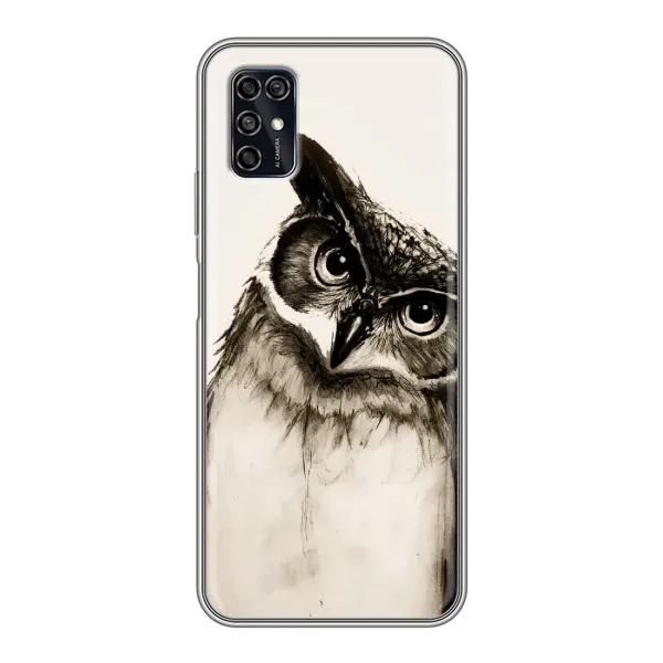 Чехол с принтом «Сова» для ZTE Blade V2020 Smart Чехол с принтом «Сова» для ZTE Blade V2020 Smart