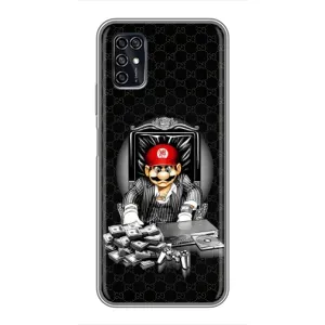 Чохли з крутими принтами для ZTE Blade V2020 Smart - (PREMIUMPrint) (Супер Маріо)