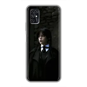 Чехол с дизайном Венздей 2 на ZTE Blade V2020 Smart (Темный стиль Уэнздей)