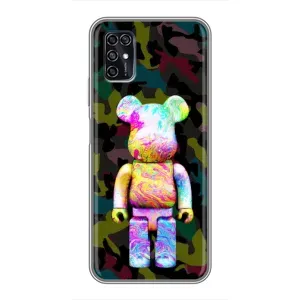 Чохли для ZTE Blade V2020 Smart - Bearbrick Louis Vuitton (PREMIUMPrint) (Яскравий Bearbrick)