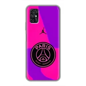 Чохли PSG для ZTE Blade V2020 Smart (AlphaPrint) (яскравий ПСЖ)