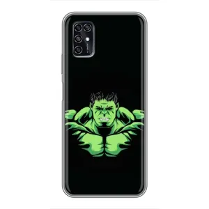 Чехлы с героями Марвел ZTE Blade V2020 Smart (VPrint) (Зелёный Халк)