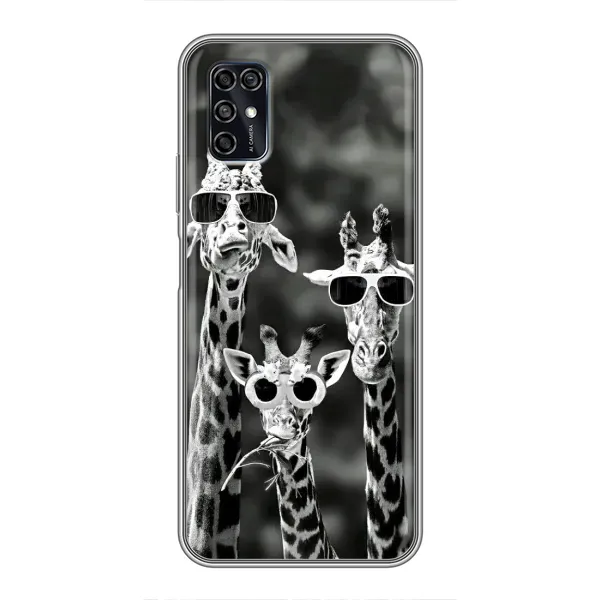 Чехол с принтом «Жирафы в очках» для ZTE Blade V2020 Smart Чехол с принтом «Жирафы в очках» для ZTE Blade V2020 Smart