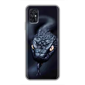 Чохол з принтом «Чорна змія» для ZTE Blade V2020 Smart
