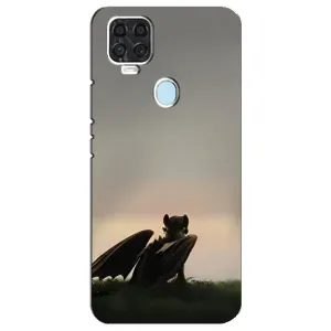Чехол как приручить дракона на ZTE Blade V2020 (Беззубик)