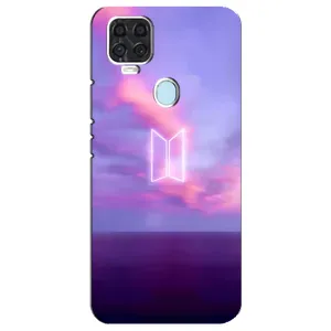 Чехлы BTS для ZTE Blade V2020 (AlphaPrint) (BTS логотип)