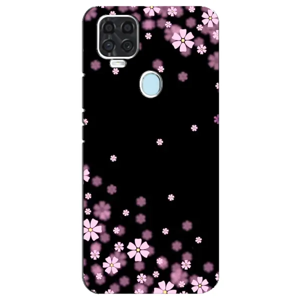 Чехол с принтом «Цветочки маленькие» для ZTE Blade V2020