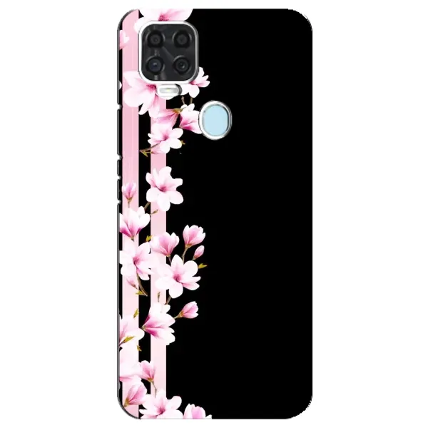 Чехол с принтом «Цветочки» для ZTE Blade V2020