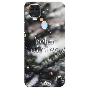 Новогодние, Праздничные Чехлы для ZTE Blade V2020 - 2024 год (Hello winter)