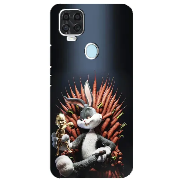 Чехол с принтом «Король Кролик» для ZTE Blade V2020