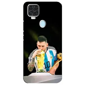 Чехлы для ZTE Blade V2020 (Leo чемпион) (AlphaPrint) (Кубок Месси)