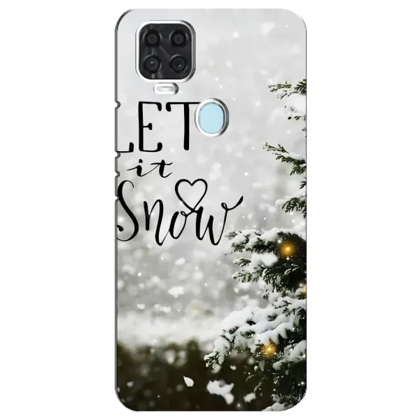 Чехол с принтом «Let it snow» для ZTE Blade V2020 Чехол с принтом «Let it snow» для ZTE Blade V2020