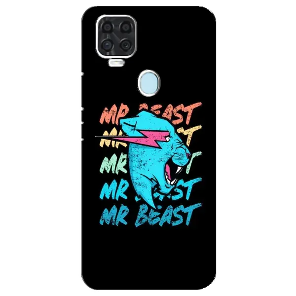 Чехол с принтом «logo Mr beast» для ZTE Blade V2020