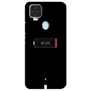 Чехлы для любимой на Блейд В2020 (VPrint) (Love battery)