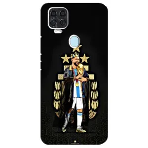 Чехлы для ZTE Blade V2020 (Leo чемпион) (AlphaPrint) (Месси Король)