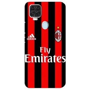 Чехлы для ZTE Blade V2020 (VPrint) - Футбольные клубы (Milan)